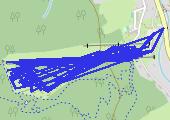 Trasa z dnia 2017-01-15 16:21 - mapa trasy gps - snowboard
