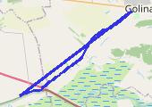 Trasa z dnia 2017-03-11 14:56 - mapa trasy gps - rower szosowy