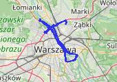 Trasa z dnia 2017-03-11 15:19 - mapa trasy gps - rower górski