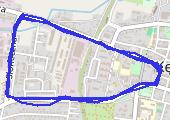 Trasa z dnia 2017-03-11 22:16 - mapa trasy gps - bieganie