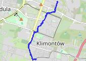 urodziny kaski - mapa trasy gps - bieganie