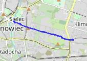 przed sylwestrem - mapa trasy gps - bieganie