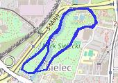 bieg z bratem - mapa trasy gps - bieganie