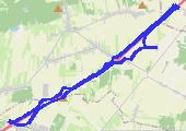 Trasa z dnia 2017-03-12 10:11 - mapa trasy gps - rower górski