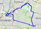 Trasa z dnia 2017-02-12 10:54 - mapa trasy gps - bieganie