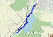 20k long run - mapa trasy gps - bieganie
