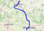 Trasa z dnia 2017-03-12 09:57 - mapa trasy gps - motocykl