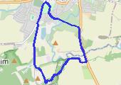 Prudnik Las - mapa trasy gps - marsz