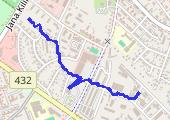 Trasa z dnia 2017-03-13 09:20 - mapa trasy gps - marsz