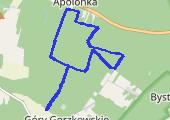 Trasa z dnia 2017-03-13 17:18 - mapa trasy gps - bieganie