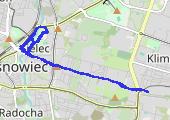 Trasa z dnia 2017-03-13 20:56 - mapa trasy gps - bieganie