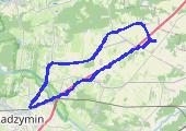 Trasa z dnia 2017-03-14 10:11 - mapa trasy gps - rower górski