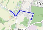 Trasa z dnia 2017-03-14 13:30 - mapa trasy gps - spacer