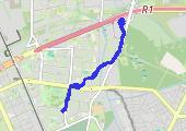Trasa z dnia 2017-03-14 19:01 - mapa trasy gps - marsz
