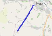 Trasa z dnia 2017-03-14 19:16 - mapa trasy gps - bieganie