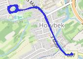 Trasa z dnia 2017-03-14 18:55 - mapa trasy gps - bieganie