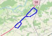 Trasa z dnia 2017-03-15 09:53 - mapa trasy gps - rower górski