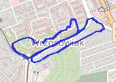 Trasa z dnia 2017-03-15 21:07 - mapa trasy gps - marsz
