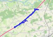Trasa z dnia 2017-03-16 09:53 - mapa trasy gps - rower górski