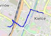 Trasa z dnia 2017-03-15 16:46 - mapa trasy gps - rower miejski