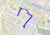 Trasa z dnia 2013-06-05 21:02 - mapa trasy gps - marsz