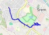 Trasa z dnia 2017-03-17 10:58 - mapa trasy gps - motocykl