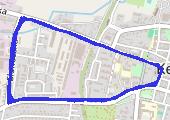 Trasa z dnia 2017-03-18 23:39 - mapa trasy gps - bieganie