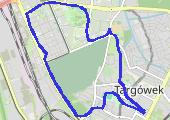 Trasa z dnia 2017-03-17 16:35 - mapa trasy gps - nordic walking