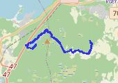 Trasa z dnia 2017-03-20 13:29 - mapa trasy gps - spacer