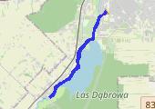 22k long run - mapa trasy gps - bieganie