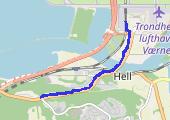 Trasa z dnia 2017-03-18 22:24 - mapa trasy gps - spacer
