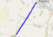 Trasa z dnia 2017-03-21 20:04 - mapa trasy gps - bieganie