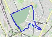 Trasa z dnia 2017-03-23 16:45 - mapa trasy gps - nordic walking