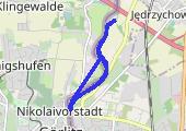 Trasa z dnia 2017-03-24 11:39 - mapa trasy gps - rolki