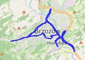 Trasa z dnia 2017-03-24 19:31 - mapa trasy gps - bieganie