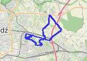 Trasa z dnia 2017-03-11 13:25 - mapa trasy gps - rower szosowy