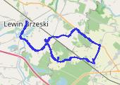 Trasa z dnia 2017-03-24 06:16 - mapa trasy gps - rower trekkingowy