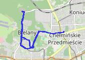Trasa z dnia 2017-03-24 23:35 - mapa trasy gps - bieganie
