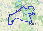 Trasa z dnia 2017-03-25 12:18 - mapa trasy gps - motocykl