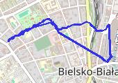 Trasa z dnia 2017-03-24 13:14 - mapa trasy gps - marsz