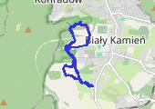 Trasa z dnia 2017-03-25 16:48 - mapa trasy gps - jazda konna