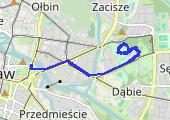 Trasa z dnia 2017-03-26 13:23 - mapa trasy gps - spacer