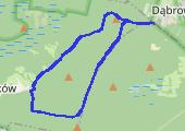 Trasa z dnia 2017-03-27 18:48 - mapa trasy gps - nordic walking