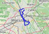 Trasa z dnia 2017-03-28 19:40 - mapa trasy gps - rower górski