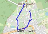 Trasa z dnia 2017-03-25 13:03 - mapa trasy gps - spacer