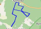 Trasa z dnia 2017-03-30 16:36 - mapa trasy gps - bieganie