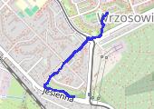 Trasa z dnia 2017-03-30 17:13 - mapa trasy gps - marsz