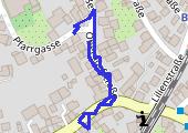 Trasa z dnia 2017-03-31 08:43 - mapa trasy gps - spacer