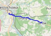 Trasa z dnia 2017-03-31 15:44 - mapa trasy gps - motocykl
