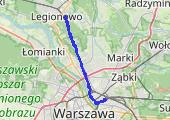 Trasa z dnia 2013-06-07 07:14 - mapa trasy gps - rower trekkingowy